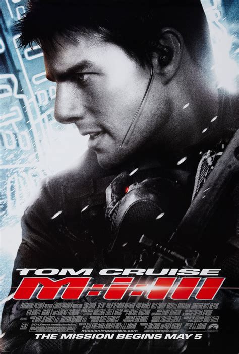 With Tom Cruise, Philip Seymour Hoffman, Ving Rhames, Billy Crudup. . Mission impossible 3 imdb